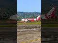 Air Asia Airbus A320 Winglet Takeoff #shorts