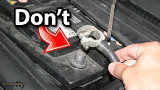 Never Disconnect Your Car Battery Like This (Learn From My Mistake)