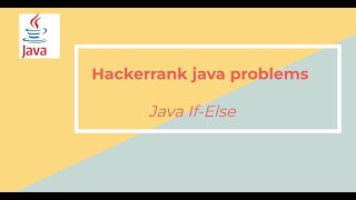 3 hackerrank java if else