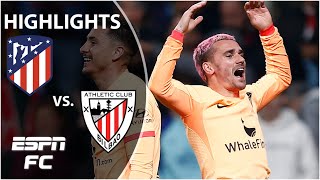 🔥 GRIEZY DOES IT 🔥 Atletico Madrid vs. Athletic Club | LaLiga Highlights | ESPN FC