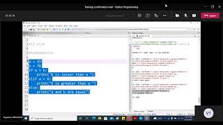 Python Programming 2 Indentation