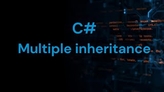 Multiple inheritance using interfaces in C# | C# object-oriented programming | C# oops