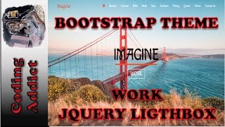 Bootstrap Theme 20 - Work Jquery Ligthbox Plugin