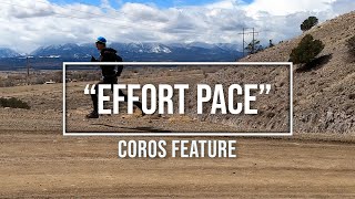 Running Training Metric (For Hills!): "Effort Pace" by COROS | Training by Coach Sage Canaday
