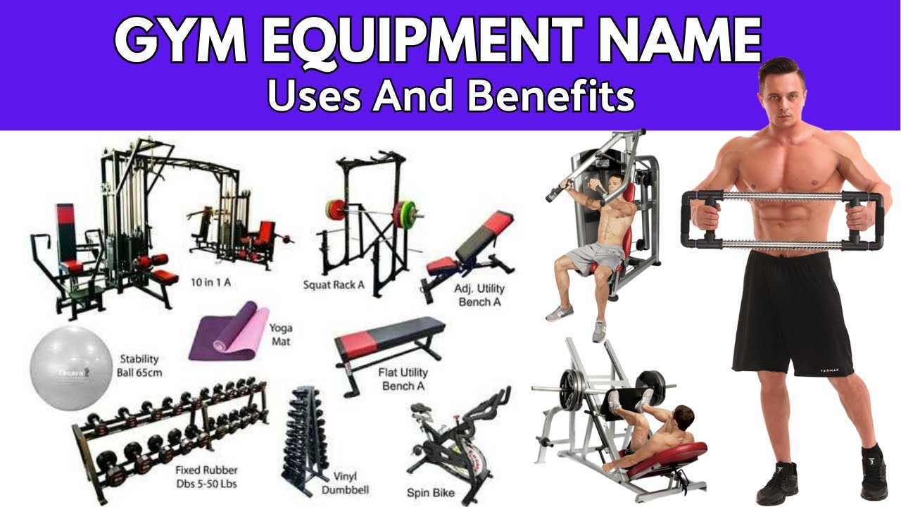 किस Gym Equipment से कौन सा वर्कआउट करते है | Gym Equipment Uses And ...