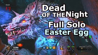 Dead Of The Night Full Solo Easter Egg Speed Run PS4 1:13:50