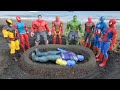 AVENGERS SUPERHERO STORY | MARVEL'S SPIDERMAN 2 VS HULK, CAPTAIN AMERICA VS THOR, VENOM VS SPIDEY Z2