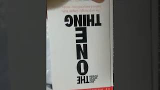 The one thing book review,  Gary Keller book review Best books for enterpronure