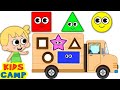 Learn Shapes With Wooden Truck 😍 | Toddler Learning Video