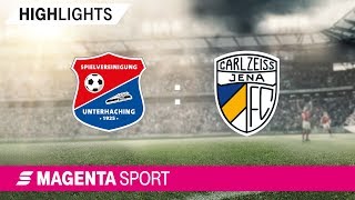 SpVgg Unterhaching - FC Carl Zeiss Jena | Spieltag 35, 18/19 | MAGENTA SPORT