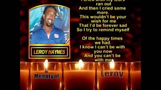 Leroy Haynes ~ Memorial