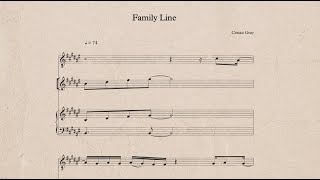 Conan Gray - Family Line ( Lyric )