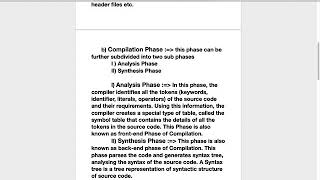 Insight into program Execution Chapter 4 Part 2 Class 23