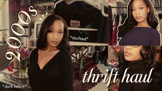 2000s thrift haul | TRY ON + Styling (fall y2k fashion)