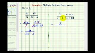 Ex 2: Multiply Rational Expressions