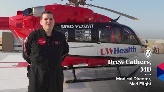 UW Health Med Flight Helicopter Tour