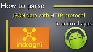 How to parse JSON using parser with HTTP in android apps