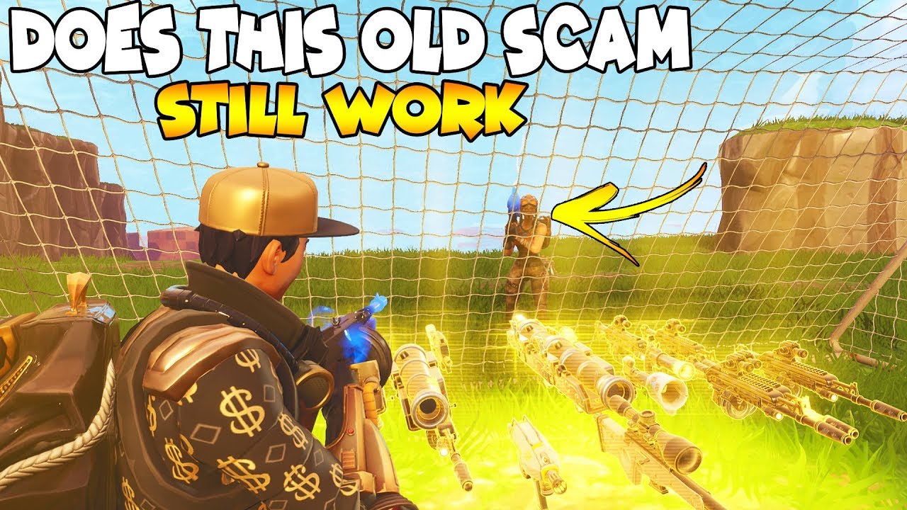 Does This Og Scam Work Again 亞 Scammer Gets Scammed Fortnite Save