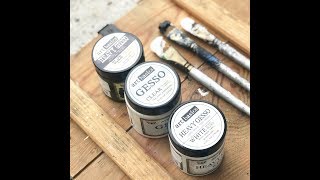 Mixed Media Minutes with Finnabair - Gesso: White, Black or Clear - FB Live