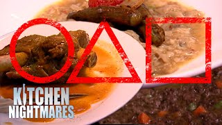 squid game but the next challenge is eating one of these dishes | Kitchen Nightm