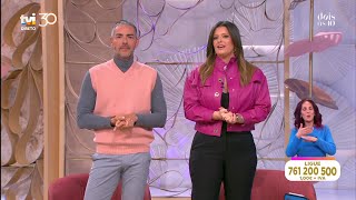 Cláudio e Maria revelam apresentadoras dos «Diários» e «Extras» do «O Triângulo» | Dois às 10