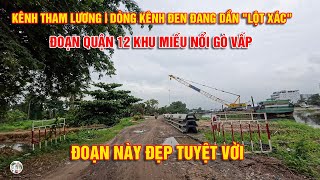 Kênh Tham Lương | Dòng kênh đen đang dần 