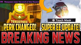 MAJOR ZOMBIES CHANGES MADE - SUPER EASTER EGG UPDATE, PERK TIERS, MYSTERY BOX! (Cold War Zombies)
