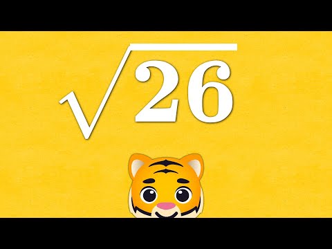 Is 26 a perfect square explain?