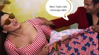 Rakhi sawant and deepak kalal uncut interview rakhi abuses deepak full video Bollywood news Showtate