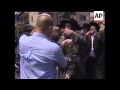 Hundreds of Ultra-Orthodox Jews clashed with police in Jerusalem on Wednesday.  The demonstrators se