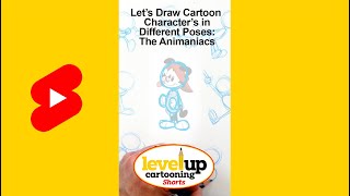 Let's Draw Cartoon Characters in Different Poses