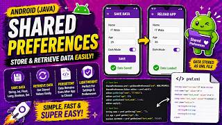 ANDROID - SHARED PREFERENCES TUTORIAL IN JAVA