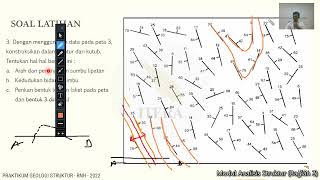 Praktikum Geologi Struktur - Modul 8 - 3. Contoh Soal