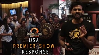 #Baahubali2 USA Premier Show Response