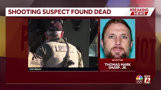 Manhunt ends after Stokes County shooting suspect found dead in Burlington