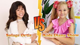 Kids Diana Show Vs Solage Ortiz (Familia Diamond) Transformation 👑 New Stars From Baby To 2023