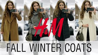 H&M FALL WINTER COATS | H&M TRY ON HAUL 2019 |Come shopping with me