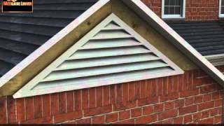 How to Install a Gable Louver