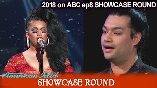 Ada Vox shows up as Himself Adam &Ada sings “Creep” Showcase Round Final Judgment American Idol 2018