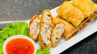 Cách làm chả giò Triều Châu món chả giò tàu hủ ky thơm ngon hấp dẫn