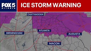 Tracking Georgia ice storm live | FOX 5 News