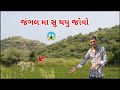 જંગલ મા સુ થયુ જોવો 😱 | Look what happened in the forest #minivlog #vlog #trending #love #forest