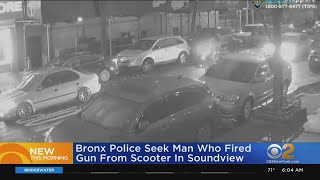 Man Seen Firing Gun On Moving Scooter
