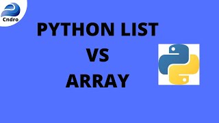 Python List vs Array