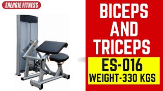 Biceps / Triceps ES-016 | Best Commercial Dual Station at Lowest Price