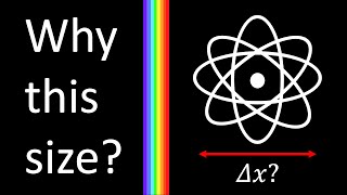 What determines the size of an atom?