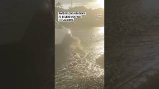 Roads flood in Phoenix as severe weather hits Arizona