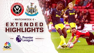 Sheffield United v. Newcastle United | PREMIER LEAGUE HIGHLIGHTS | 9/24/2023 | NBC Sports