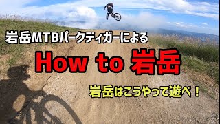 【高画質推奨】白馬岩岳MTBパーク　コースディガーのマッキーさんによる　How to 岩岳　岩岳はこうやって遊べ！！