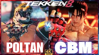 TEKKEN8 ➤ POLTAN ( KING /キング ) vs CBM ( JIN /仁 )【鉄拳8】